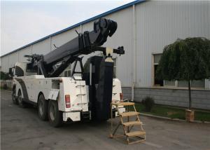 China KaiFan Heavy Duty H Series VOLVO Chassis Road Wrecker Truck 3 Person 8x4 Drive factory