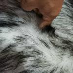Upholstered Faux Sheepskin Bench Cushion Chair Cover