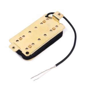 China Alnico 5 Humbucker Chrome Metal Pickup Double Coil 12~13kΩ for LP Guitar Bridge Vintage factory