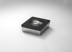 China F-CCGW060204 Full Face Carbide Turning Insert PCD Cutting For Non Ferrous Materials factory