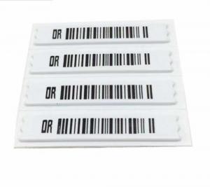 China AM 58Khz Alarm System AM DR Soft Label EAS Plastic DR Barcode Labels Adhesive Anti-theft Soft Sticker DR EAS AM Label on sale