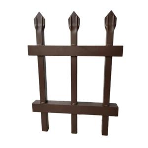 China 3m Wrought Iron Metal Aluminum Ornamental Picket Fence 1200-3000mm factory