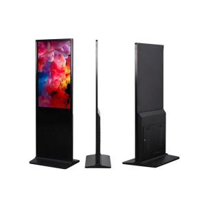 55 Inch LCD touch screen floor standing koisk