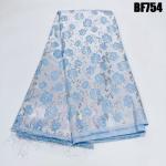 2023 Hot selling lady indian jacquard brocade fabrics italian brocade fabric for