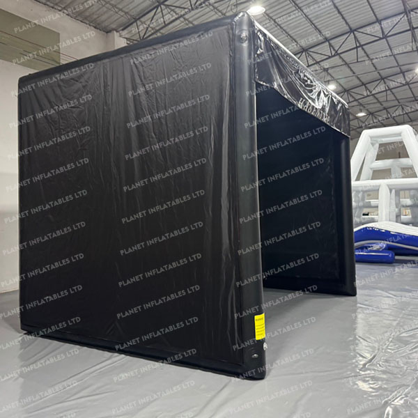 Commercial Portable Golf Practice Simulator Cage Inflatable Golf Simulator Tent Golf Simulator Enclosure With High Impact Screen