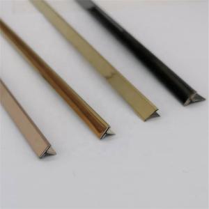 China Transition Profile Aluminum Stainless Steel Trims in residential factory