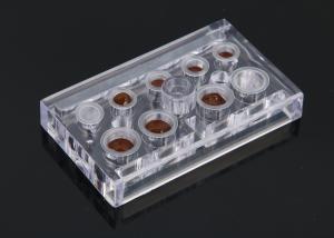 China Durable Transparent Color Tattoo Ink Cup Holder For Artists , Trainer factory