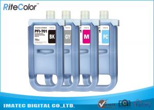 China Large Format Inks 700Ml Compatible Ink Cartridges For Canon iPF8000 / 8000S factory