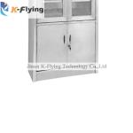Clinic Key Lock Stainless Steel Medical Cabinet 90*40*180cm