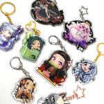Customized Logo Epoxy Anime Figure Make Your Own Acrylic Keychain Charms