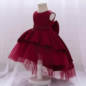 China Size 110cm 150cm Knee Length Dress Party Dress For Girls Christmas factory