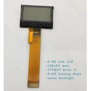 China Reflective 128x64 LCD Display 15pin White Backlight SPI Interface factory