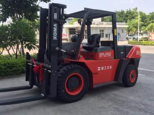 China 8.5 Ton Heavy Duty Forklift , Diesel Engine Forklift Truck Clearance Buffering Structure factory