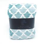 Thick Polyester Flannel Plush Blanket High Grade Offset Printing For Cold Season