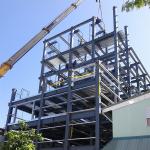 Residential Steel Frame Buildings , Garage Apartment Metal Building