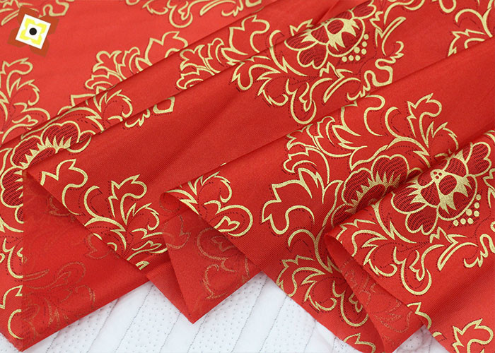 Polyester Gold Powder Mattress Quilting Fabric 250cm Width