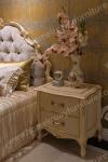 Neo Classical Bed Kingbed Solid wood Bed factory bedroom furniture high quality