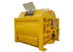 Horizontal Stationary Automatic Twin Shaft Concrete Mixer For Ready Mix Concrete