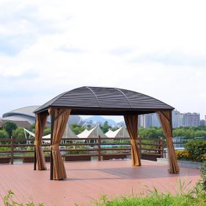 China Sling Garden Folding Outdoor Gazebos Rust Proof Treatment factory