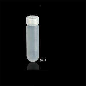 China PP PPCO Material Centrifuge Tube with Sealing Cap 50ml High Speed Tube Max RCF 50000xg factory