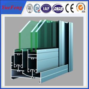 China 6061/6063 aluminium extrusion sliding glass window profiles,aluminium boat window frames on sale