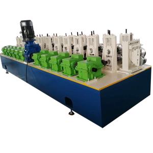 China 2-3 m/min Vineyard Post Metal Roll Forming Machine With Hydraulic Punching factory