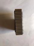 Arc Shaped Neodymium Iron Boron Magnets For Motor / Wind Generator N45 R53*r49
