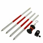 ATR 1.5mm Mini Prism Pole GRZ101 Total Station Pole Rubber