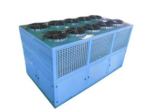 China Semi Closed Refrigeration Condensing Unit Integrated U Type Cold Room Condenser factory