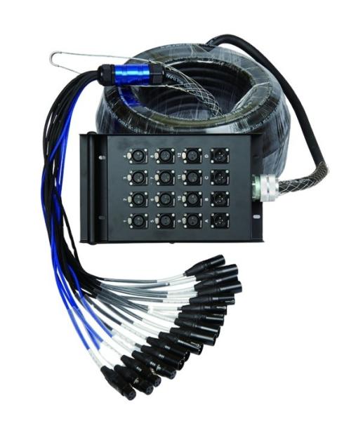 TPE Multichannel XLR Y Splitter Cable 3 Pin XLR Female to Male DE Power DMX