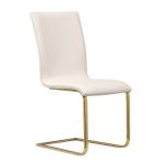 Luxury Modern Living Room 840mm 6KGS Gold Metal Leisure Chair