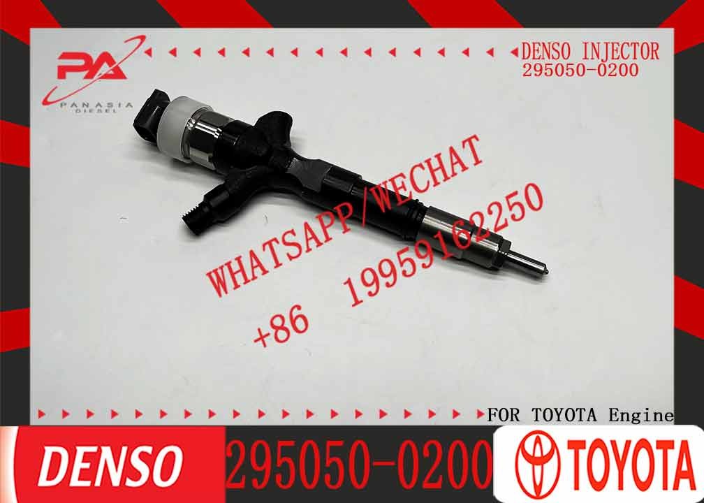 Diesel engine spare parts Common Rail Injector 23670-30400 Fuel injector diesel 295050-0200 295050-0201