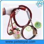 Hot Sale Leather Dog Leash Collar China Factory Wholesale