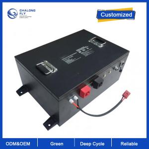 China LiFePO4 Lithium Battery 48V 150AH 200AH 300AH 500AH 72V Lithium-ion Rechargeable Battery Pack Custom Golf Cart Battery factory