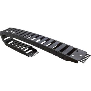China Enclosed Wire Carriers Drag Tow Chain Plastic Nylon Cable Chains Anti Noise factory