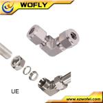 High Pressure 316 Stainless Steel Tube Fittings 3000PSI Water Oil Gas Applicatio
