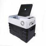 Tie Rod Type AC220V 40L Truck Fridge Freezer For Camping Fishing