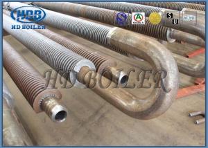 China Stainless Steel 304 Economizer Spiral Fin Tubes For Hot Water Boiler factory