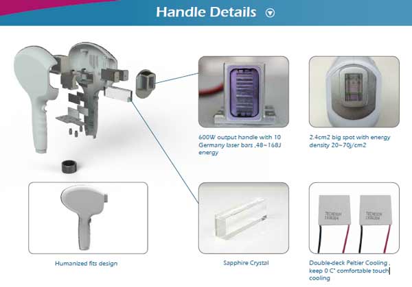 New product for hair removal! 808nm diode laser machine best price