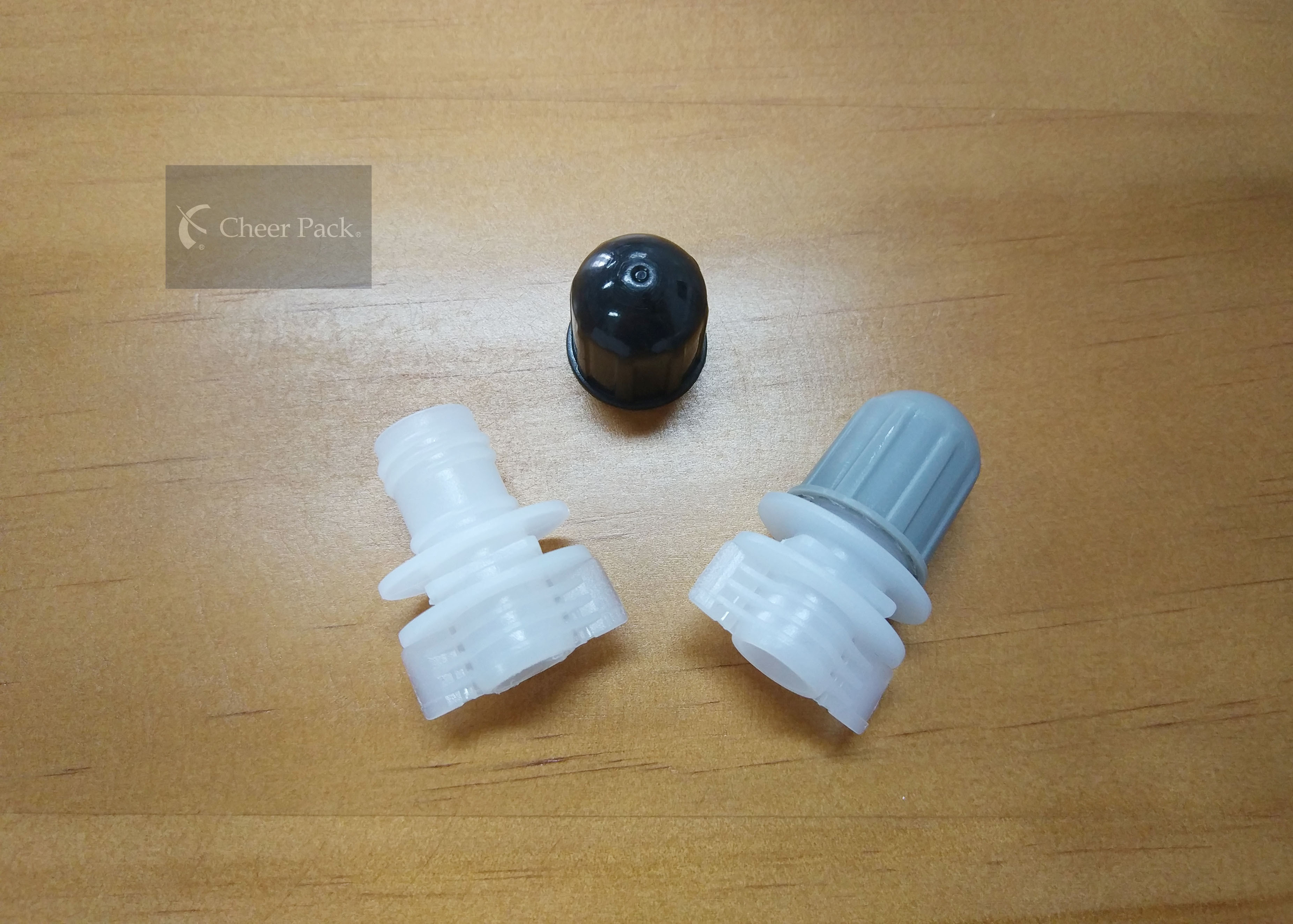 Water-proof HDPE Plastic Pour Spout Caps Food Grade Material