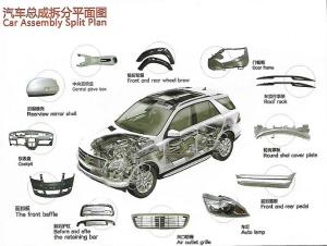 China TC4 Brass Aluminum Car Stamping Parts with galvanized silver plated factory