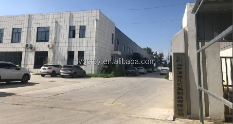 Custom High Purity Fused Silica High Resistant Quartz Glass Disc