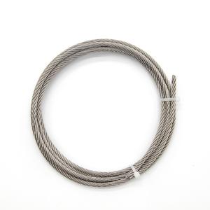 China 316 7x37 Stainless Steel Wire Rope 14mm GB AiSi TSHS Surface factory