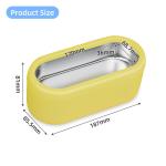Skymen 0.36L 40kHz Ultrasonic Parts Washer For Rings Coins Jewelry Glasses