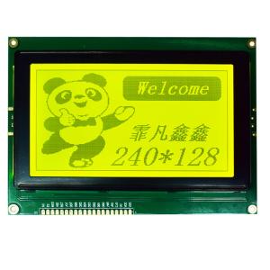 China Single Color Graphics Dot Matrix Display Module ISO9001:2008 / ROHS Certificated factory
