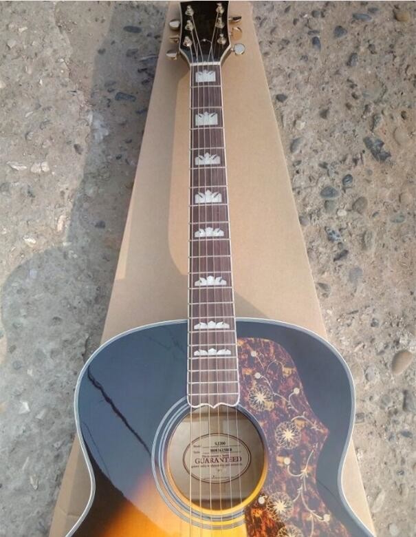 2018 Chibson G200 VS acoustic guitar GB GB200 electric acoustic guitar Fishman presys onboard