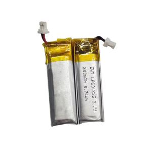 China Custom Lithium Polymer Battery LP601235 3.7v 250mAh LiPo Battery factory