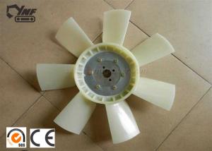 China White Excavator Spare Parts , Generator Genset Engine Cooling Fan Assembly 4BG1 factory