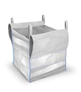 China Polypropylene Tunnel Lift Bulk Bag 5:1 90x90x110cm For 2,000kg factory