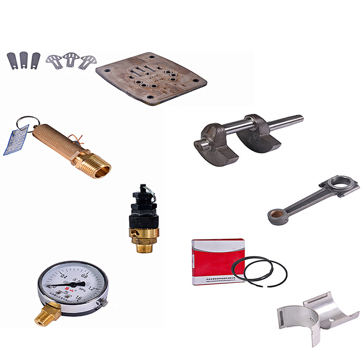 Piston Air Compressors Machine Belt Driven Air Compressor With Tank Industrial Commercial Air Compressors